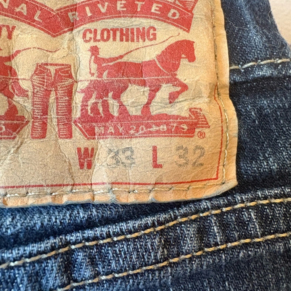 Levi's Blue Relaxed Jeans with Classic Indigo Hue